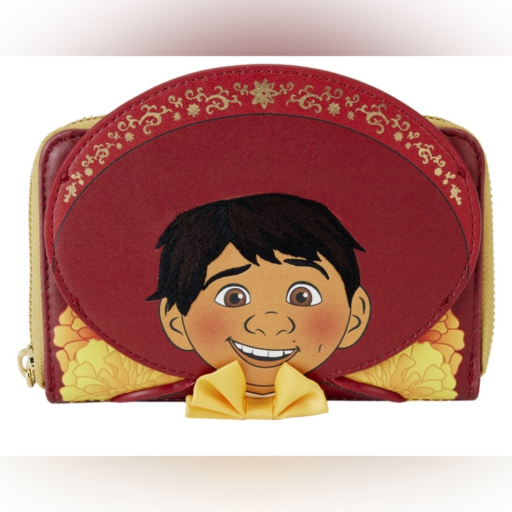 Disney Pixar Coco Miguel Mariachi Zip Around Wallet Loungefly